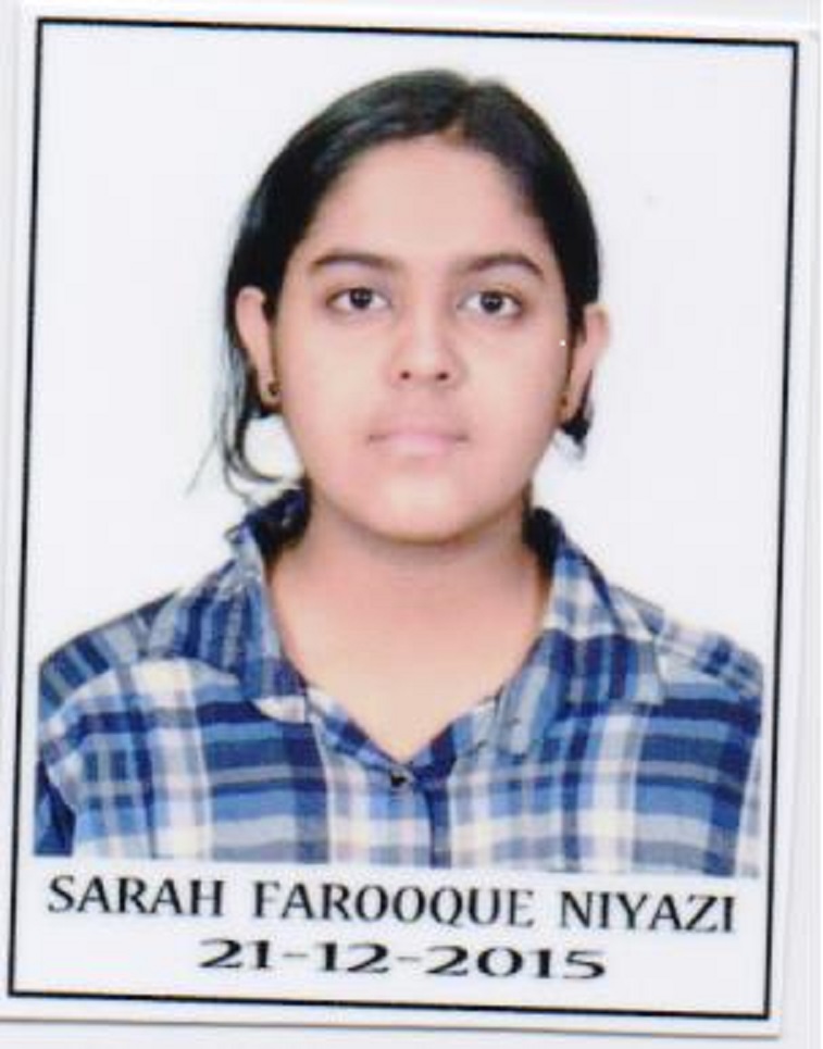 SARAH FAROOQUE NIYAZI