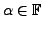 $ {\alpha}\in {\mathbb{F}}$