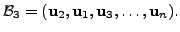 $ {\cal B}_3 = ({\mathbf u}_2, {\mathbf u}_1,
{\mathbf u}_3, \ldots, {\mathbf u}_n).$