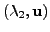 $ ({\lambda}_2, {\mathbf u})$