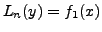 $ L_n(y)= f_1(x)$