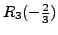 $ R_3(-\frac{2}{3})$